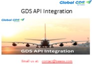 GDS API Integration