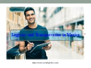 Logistics and Transportation in Mexico