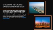 5 Reasons To Chose Business Setup In Dubai