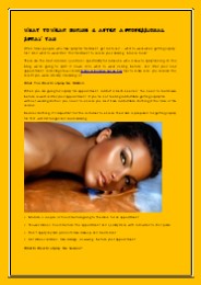 What to Wear During & After a Professional Spray Tan