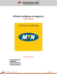 Magento 2 MTN Pay