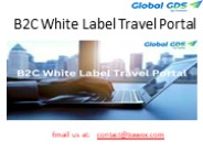 B2C White Label Travel Portal
