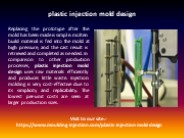 plastic injection mold design