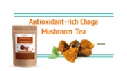 Antioxidant-rich Chaga Mushroom Tea