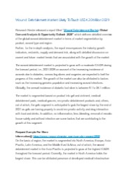 Wound Debridement Market Likely To Touch US$ 4.20 billion 2029
