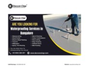 Best Waterproofing Contractors in Bangalore