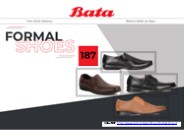 Black formal shoes for men