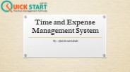 Cloud-Based Time and Expense Management System – QSA