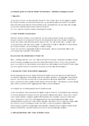 Introduction to Power BI Matrix