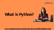 what is python