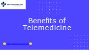 Benefits of Telemedicine