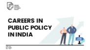 Careers In Public Policy In India