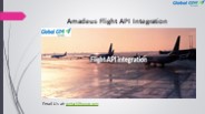 Amadeus Flight API Integration