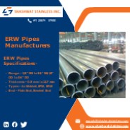 Seamless Pipes | ERW Pipes | U-tubes - Shashwat Stainless Inc