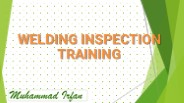 Welding Inspection Training