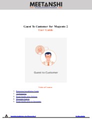 Magento 2 Guest to Customer