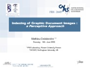 Indexing of Graphic Document Images: a Perceptive Approach