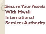 Secure Your Assets With Mwali International Services Authority