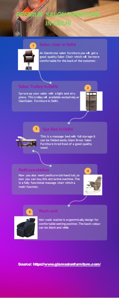 Luxury Salon Furniture in Delhi