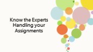 How Experts Write Assignment