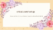 Cricut.com/setup (3)