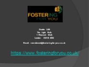 Fostering for You