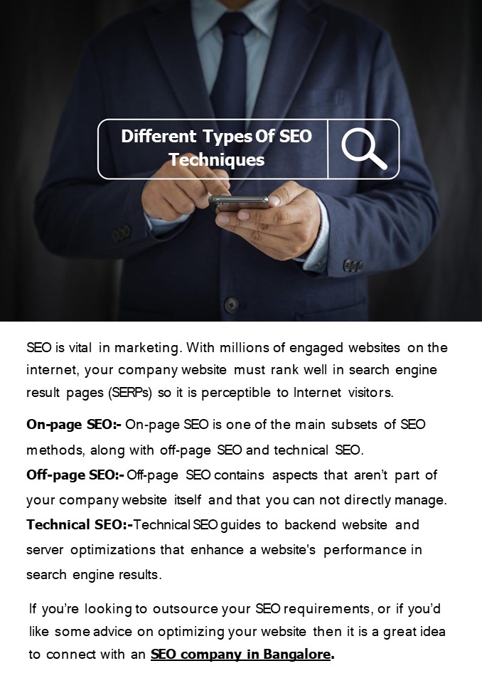 Different Types Of SEO Techniques