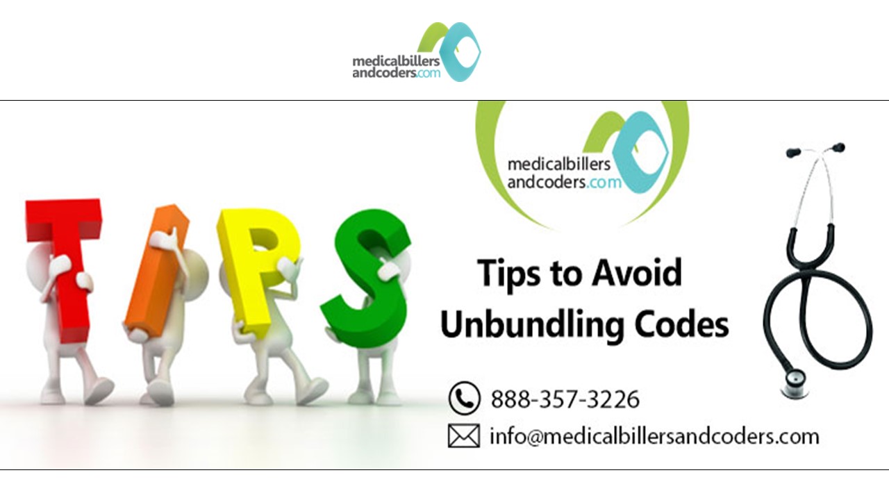 Tips to Avoid Unbundling Codes