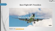 Best Flight API Providers