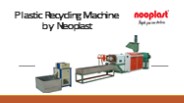 Plastic Recycling Machine