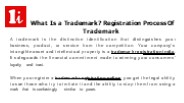 Trademark Registration online
