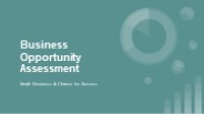 Business Opportunity Assessment