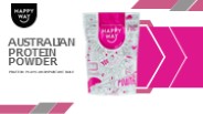 Get Fueled with Top Australian Protein Powder