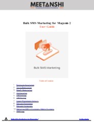 Magento 2 Bulk SMS Marketing
