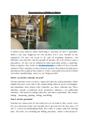 Choosing Your Oil Mist Collector