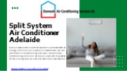 Split System Air Conditioner Adelaide