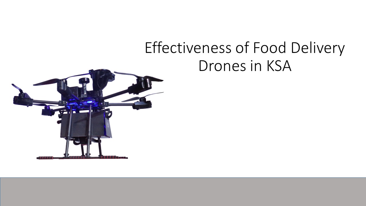 Effectiveness of Food Delivery Drones in KSA