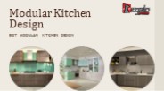 Modular Kitchen Design | Modular Kitchen Price | RegaloKitchens