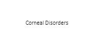 corneal ulcers
