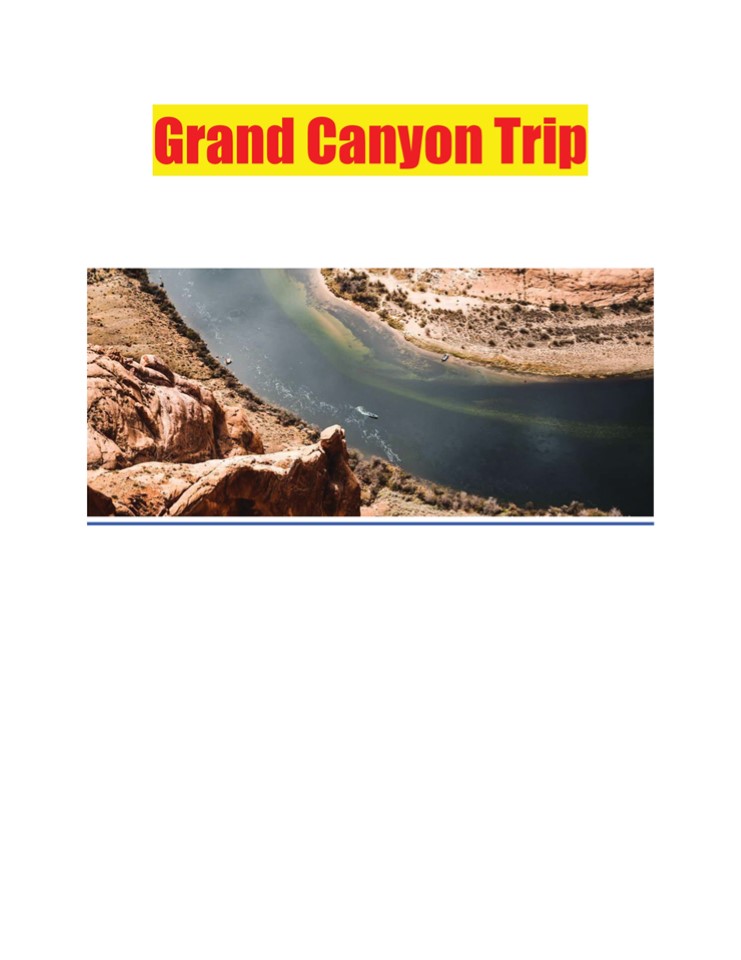 Grand Canyon Trip