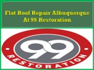 Flat Roof Repair   Albuquerque At 99 Restoration