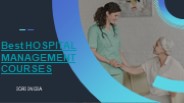 Best Hospital Management Courses
