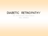 Diabetic retinopathy