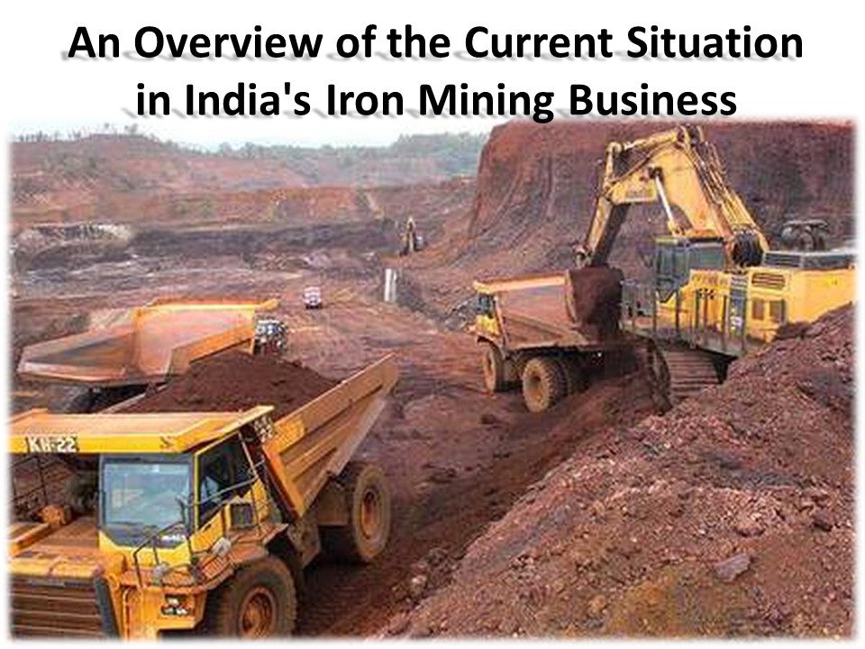 Iron ore market scenario in mining