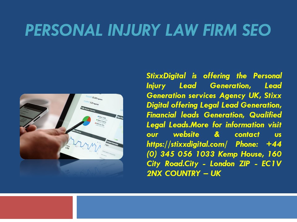 Personal Injury Law Firm SEO