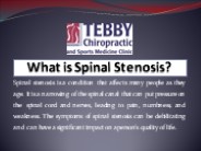 What is Spinal Stenosis?