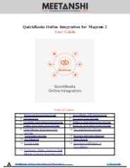 Magento 2 QuickBooks Online Integration