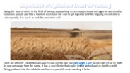 Importance of Agriculture Loans for Farming