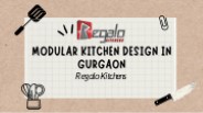 Modular kitchen design in Gurgaon