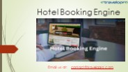 Hotel Booking Engine